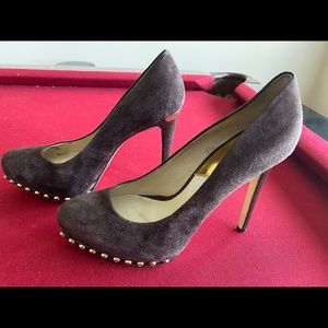 Michael Kors Brown Suede pump
